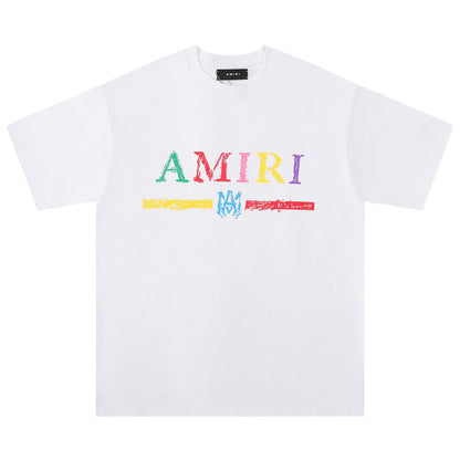 AMIRI CRAYON SKETCH MA BAR TEE