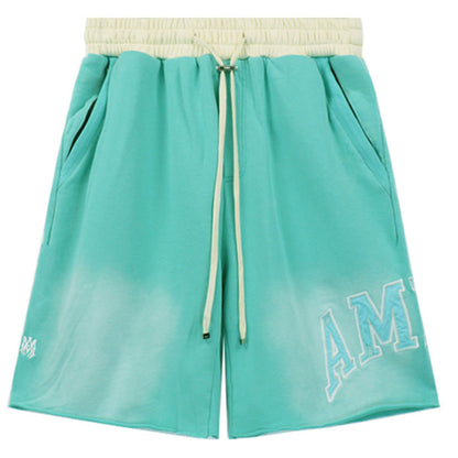 AMIRI Straight-Leg Logo-Appliquéd Cotton-Jersey Shorts