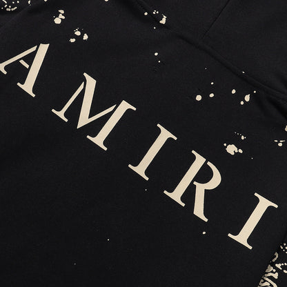 AMIRl Bandana BleachAll Over Hoodie