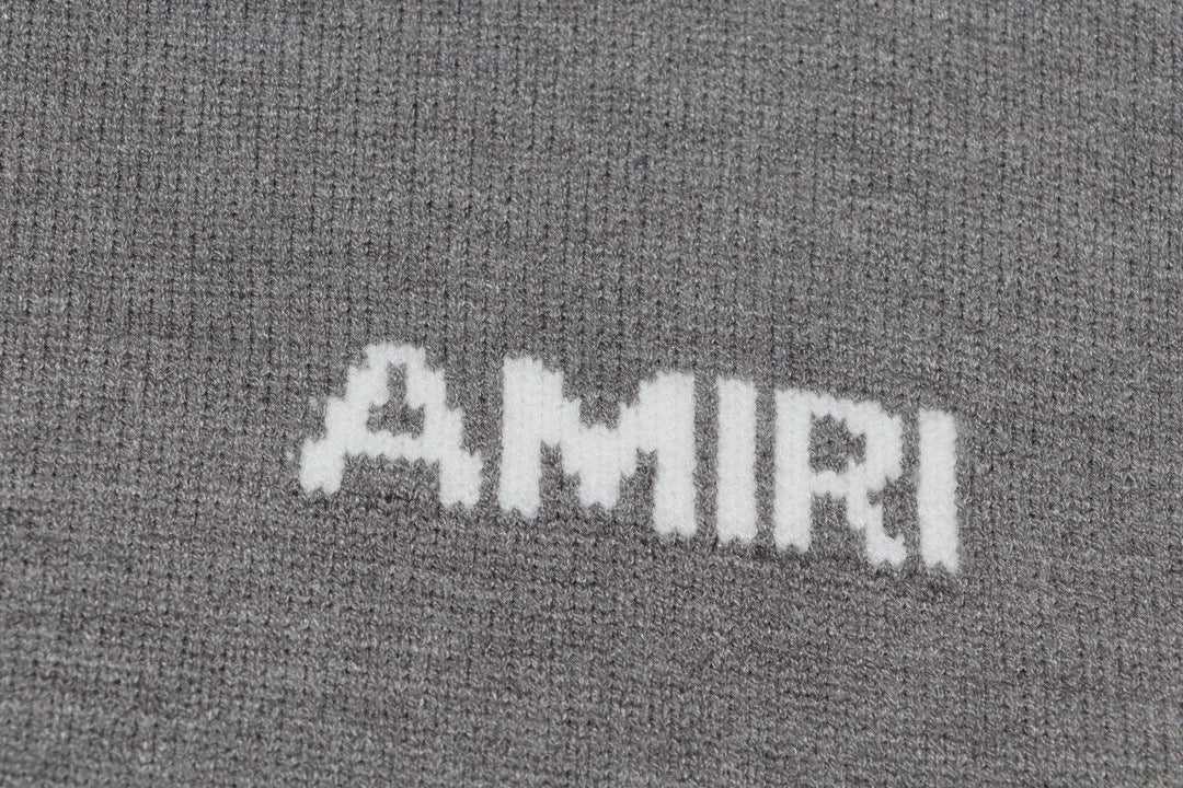 AMIRI MA Short Sleeve Sweater