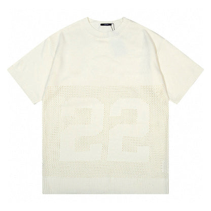 AMIRI Logo-Embossed Fine Knit Jumper